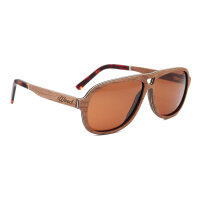 iWood Sonnenbrille - Modell 09, braune Eiche (polarisiert)