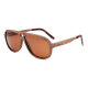 iWood Sonnenbrille - Modell 09, braune Eiche (polarisiert)