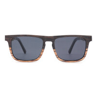 iWood Sonnenbrille - Modell 07, helle & dunkle Eiche (polarisiert)