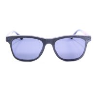 iStone Sonnenbrille - Modell 01, dunkler Granit mit Carmine Rot (Optikerbrille)