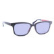 iStone Sonnenbrille - Modell 04, grauer Granit mit Indigo Blau (Optikerbrille)