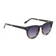 iAce Sonnenbrille - Modell 05, dunkelblaues Tortoise-Acetate mit dunklem Eichenholz (polarisiert)