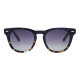 iAce Sonnenbrille - Modell 05, dunkelblaues Tortoise-Acetate mit dunklem Eichenholz (polarisiert)