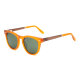 iAce Sonnenbrille - Modell 05, hellbraunes Acetate mit brauner Eiche (polarisiert)