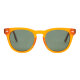 iAce Sonnenbrille - Modell 05, hellbraunes Acetate mit brauner Eiche (polarisiert)