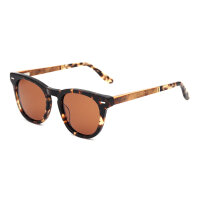 iAce Sonnenbrille - Modell 05, braunes Tortoise-Acetate...