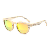 iWood Sonnenbrille - Modell 12, Birke (gelb verspiegelt...