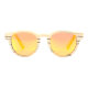iWood Sonnenbrille - Modell 12, Birke (gelb verspiegelt & polarisiert)