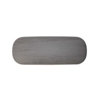 iWood Brillenetui / Hardcase  in edler Holzoptik (graue Eiche) inkl. Mikrofasertuch