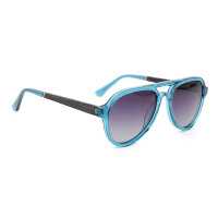iAce Sonnenbrille - Modell 09, klar-blaues Acetat mit...