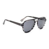 iAce Sonnenbrille - Modell 09, schwarz-gestreiftes Acetat...