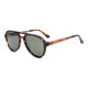 iAce Sonnenbrille - Modell 09, braunes Tortoise-Acetat mit hellbraunem Wurzelholz (polarisiert)