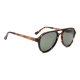 iAce Sonnenbrille - Modell 09, braunes Tortoise-Acetat mit hellbraunem Wurzelholz (polarisiert)