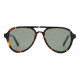 iAce Sonnenbrille - Modell 09, braunes Tortoise-Acetat mit hellbraunem Wurzelholz (polarisiert)
