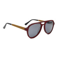 iAce Sonnenbrille - Modell 09, rotes Acetat mit...