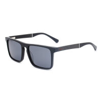 iAce Sonnenbrille - Modell 08, schwarzes Acetat mit...