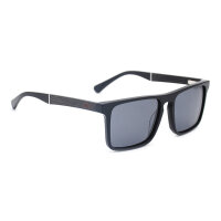 iAce Sonnenbrille - Modell 08, schwarzes Acetat mit dunkler Wenge (polarisiert)