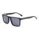 iAce Sonnenbrille - Modell 08, schwarzes Acetat mit dunkler Wenge (polarisiert)