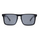 iAce Sonnenbrille - Modell 08, schwarzes Acetat mit dunkler Wenge (polarisiert)