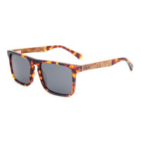 iAce Sonnenbrille - Modell 08, braunes Tortoise-Acetat...
