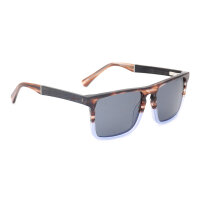 iAce Sonnenbrille - Modell 08, braun-blaues Tortoise-Acetat mit dunkler Wenge (polarisiert)