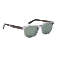 iAce Sonnenbrille - Modell 06, klar-graues Acetat mit dunkler Wenge (polarisiert)