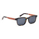 iAce Sonnenbrille - Modell 06, schwarz-gelbes Tortoise-Acetat mit Rosenholz (polarisiert)