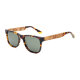 iAce Sonnenbrille - Modell 07, braunes Tortoise-Acetat mit hellbraunem Wurzelholz (polarisiert)