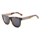 iAce Sonnenbrille - Modell 10, braunes Tortoise-Acetat mit hellbraunem Wurzelholz (polarisiert)