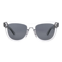 iAce Sonnenbrille - Modell 10, klares Acetat mit Walnuss (polarisiert)