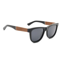 iAce Sonnenbrille - Modell 10, schwarzes Acetat mit...