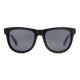 iAce Sonnenbrille - Modell 10, schwarzes Acetat mit Rosenholz (polarisiert)