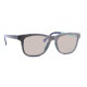 iStone Sonnenbrille - Modell 01, brauner Granit mit Emerald Grün (Optikerbrille)