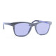 iStone Sonnenbrille - Modell 01, grauer Granit mit Indigo Blau (Optikerbrille)