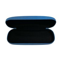 iWood Brillenetui / Hardcase mit blauer Holzoptik inkl....