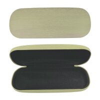iWood Brillenetui / Hardcase in edler Holzoptik (Birke) inkl. Mikrofasertuch
