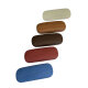 iWood Brillenetui / Hardcase mit roter Holzoptik inkl. Mikrofasertuch