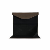 iWood Brillen-Faltetui in edler Holzoptik (Wenge) - inkl. Mikrofasertuch