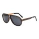 iWood Sonnenbrille - Modell 09, dunkle Eiche mit Buche (polarisiert)