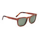 iWood Sonnenbrille - Modell 06, rotes Wurzelholz (polarisiert)