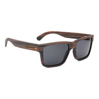iWood Sonnenbrille - Modell 08, dunkles Sandelholz (polarisiert)