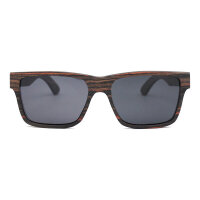 iWood Sonnenbrille - Modell 08, dunkles Sandelholz (polarisiert)