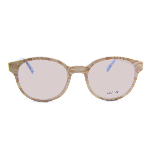 iWood Sonnenbrille - Modell 03, Birke / Natur (Optikerbrille)