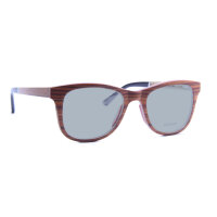 iWood Sonnenbrille - Modell 05, Nussbaum & Birke mit...