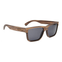 iWood Sonnenbrille - Modell 08, Ebenholz (polarisiert)
